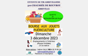 BOURSE AUX JOUETS - Dimanche 3 décembre 2023