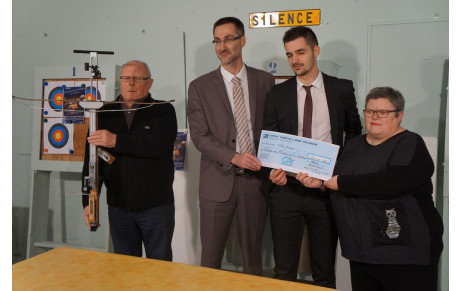 MECENAT - REMISE DE CHEQUE